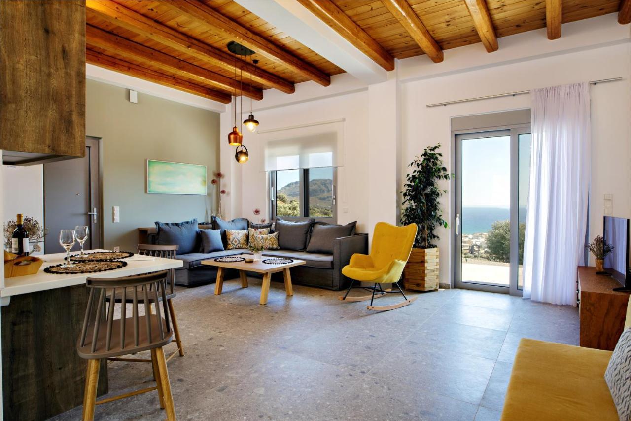 Almond Cottage With A Sea View Above Plakias Exteriér fotografie