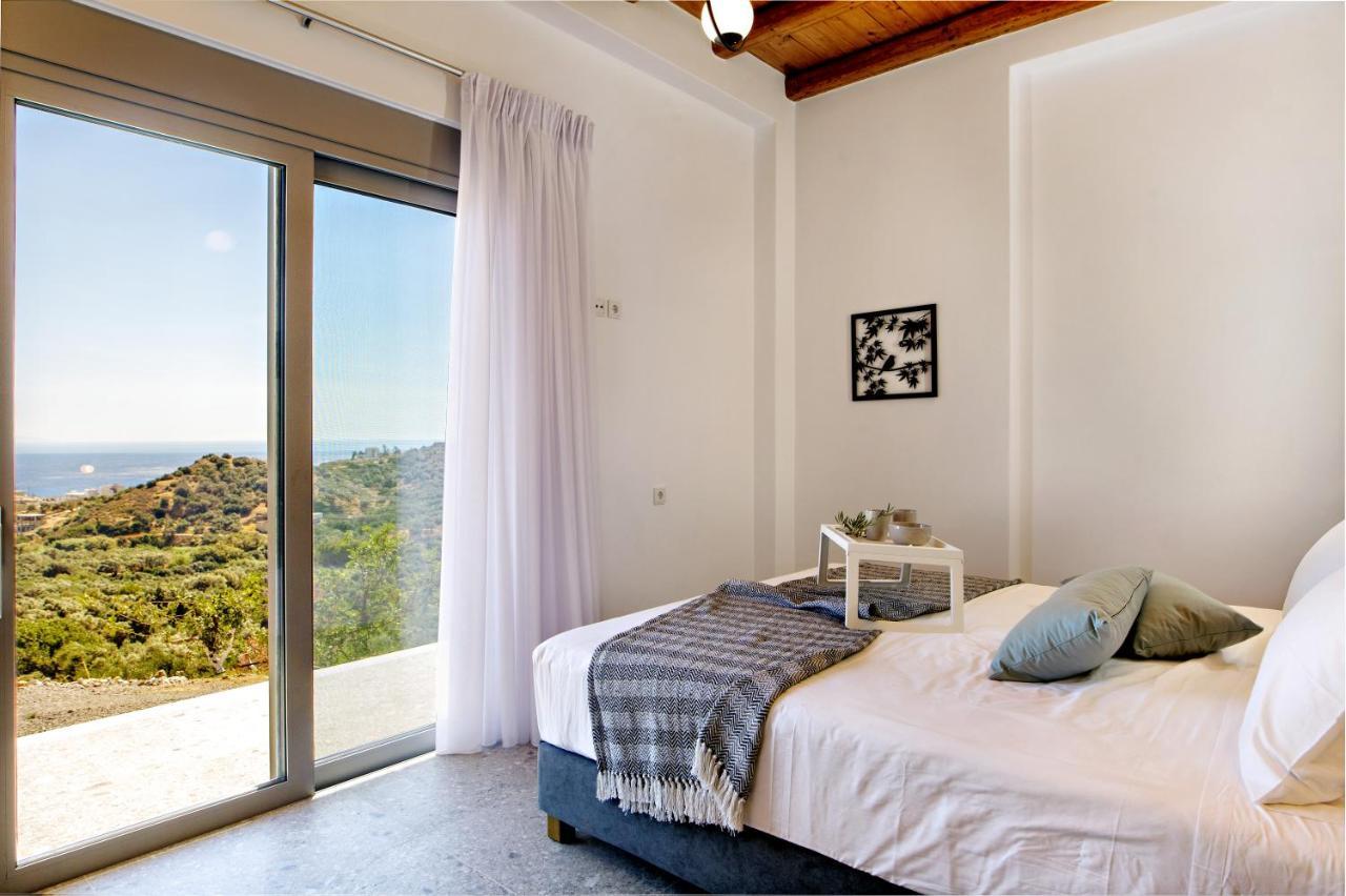 Almond Cottage With A Sea View Above Plakias Exteriér fotografie