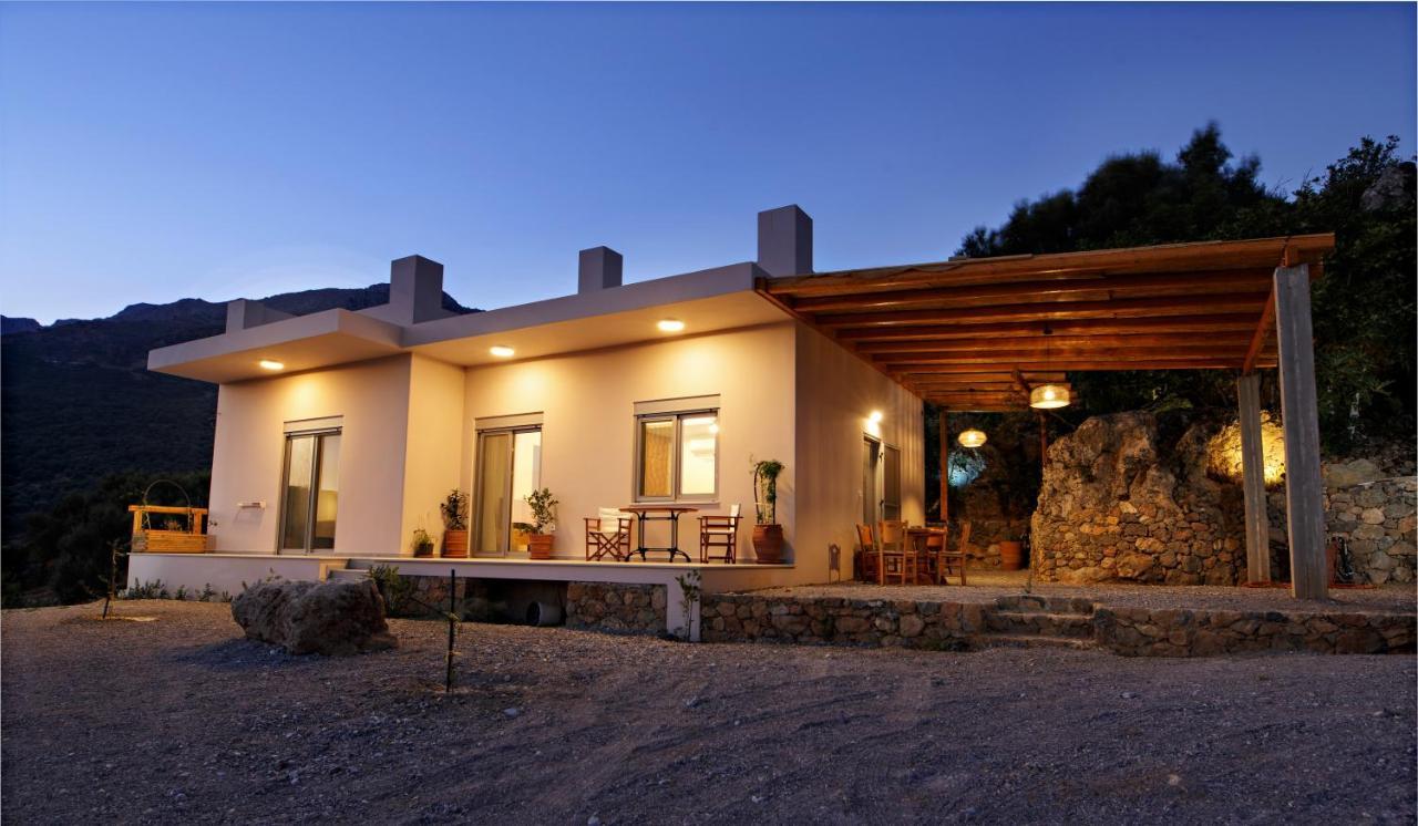 Almond Cottage With A Sea View Above Plakias Exteriér fotografie